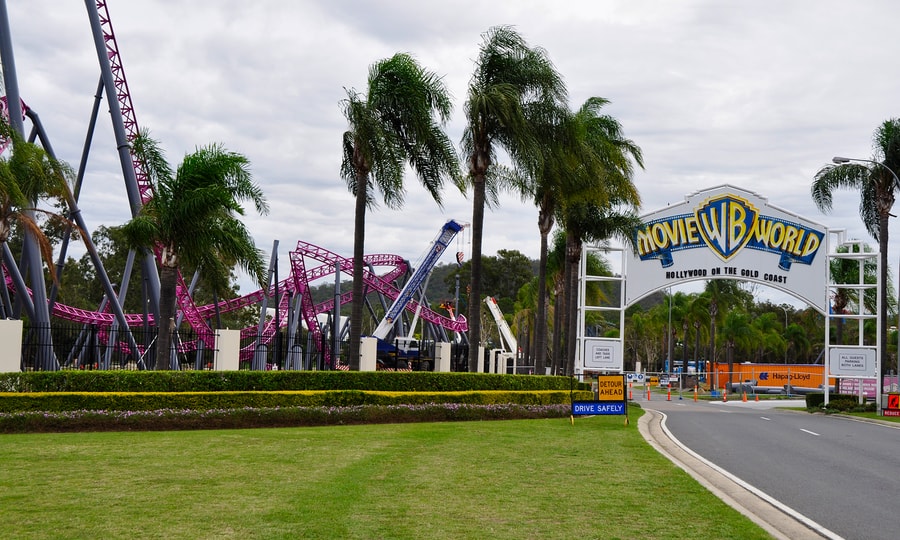 More thrills: a non-inverting loop on Movie World's hypercoaster ...