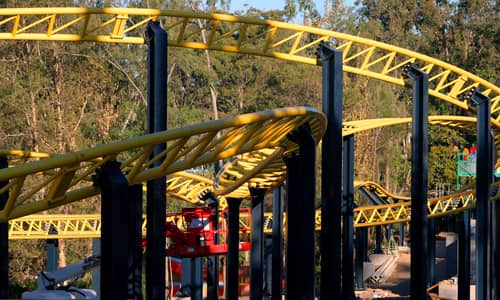 Motocoaster track completed