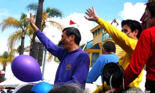 The Wiggles celebrate 15 years at Dreamworld