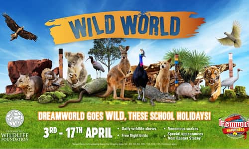 Wild World at Dreamworld this Easter school holiday