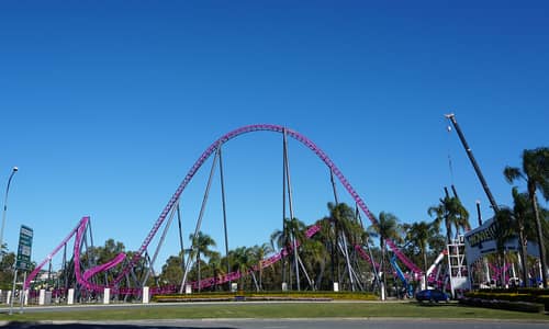 Further work on Movie World's Hypercoaster