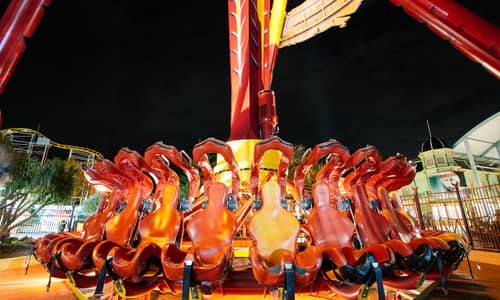 Dreamworld Takes Guests on a First Time Thrill-Seeking Adventure In the Dark