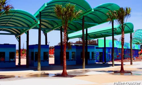 WhiteWater World on the final straight