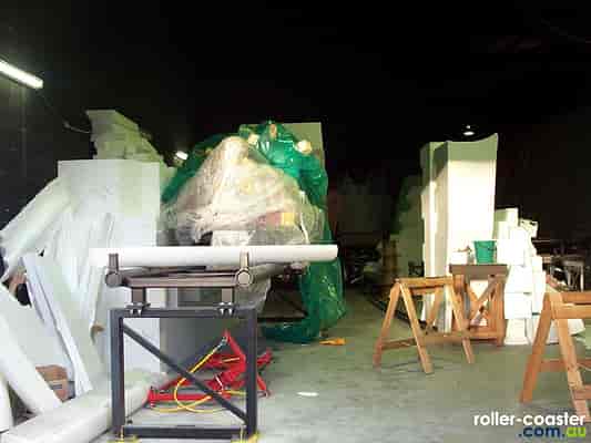 Scooby-Doo Spooky Coaster Construction