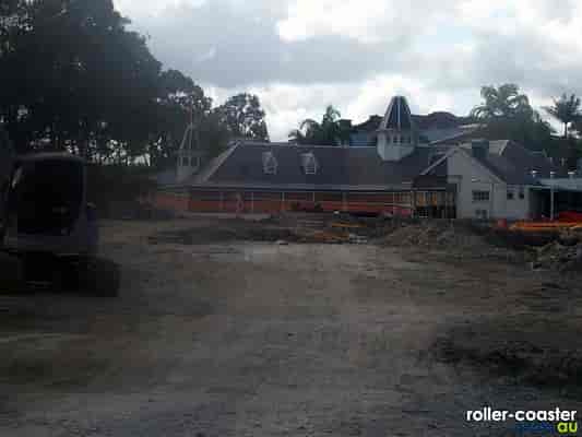 Nickelodeon Central construction