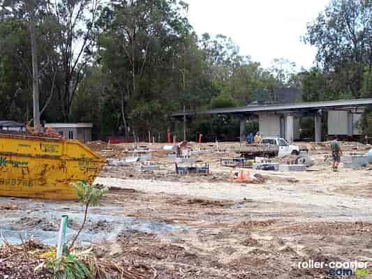 Nickelodeon Central construction