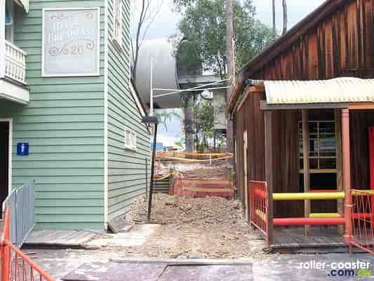 Nickelodeon Central construction