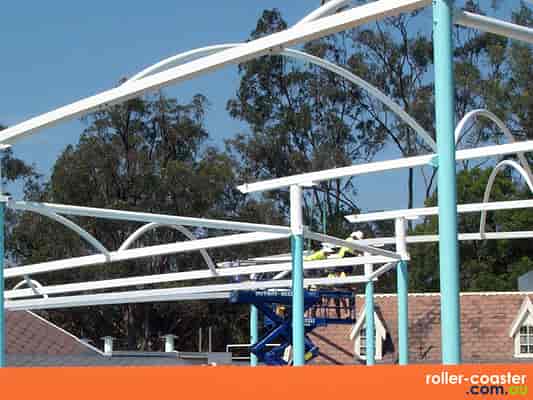 Nickelodeon Central construction