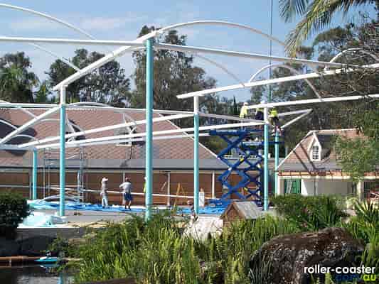 Nickelodeon Central construction