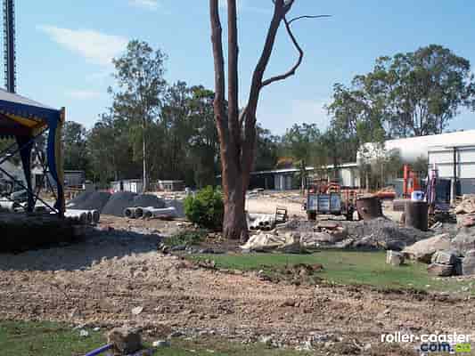 Nickelodeon Central construction