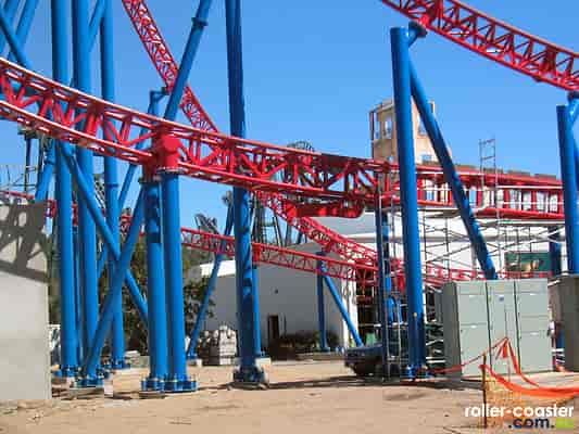 Superman Escape construction