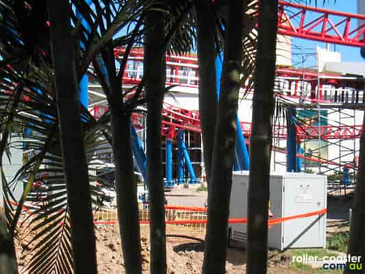 Superman Escape construction
