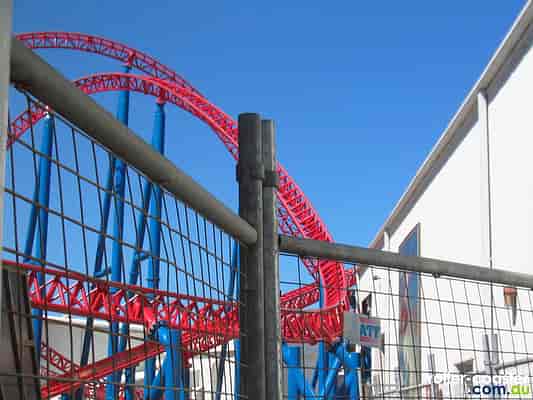 Superman Escape construction