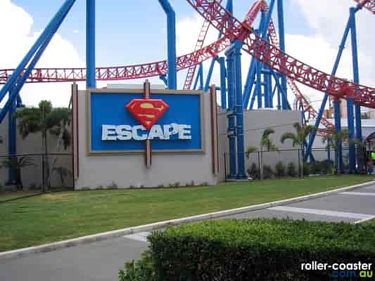 Superman Escape construction update