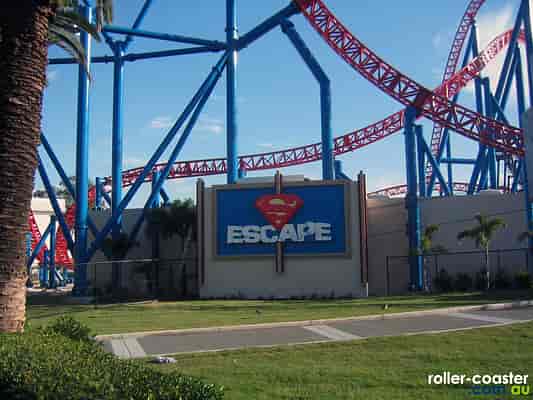 Superman Escape construction update