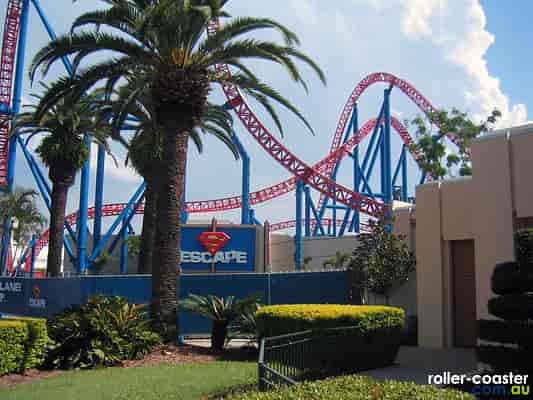 Superman Escape construction update