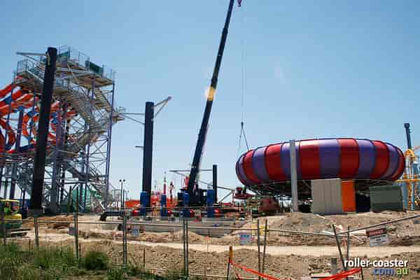 WhiteWater World construction