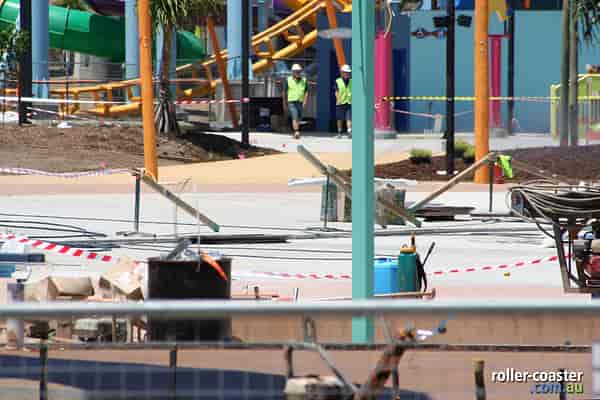 WhiteWater World construction
