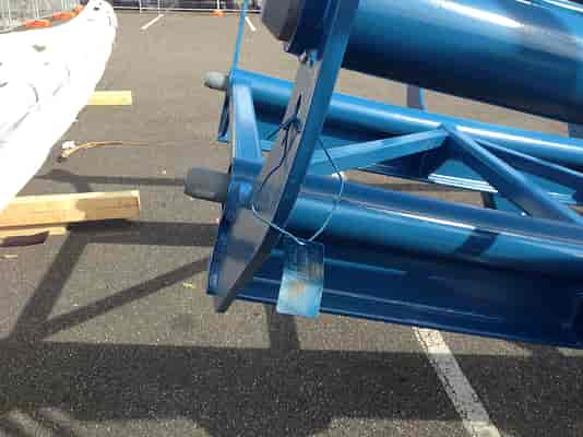 Mack Water Coaster track arrives