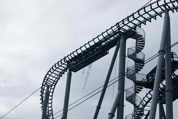 Storm Coaster construction