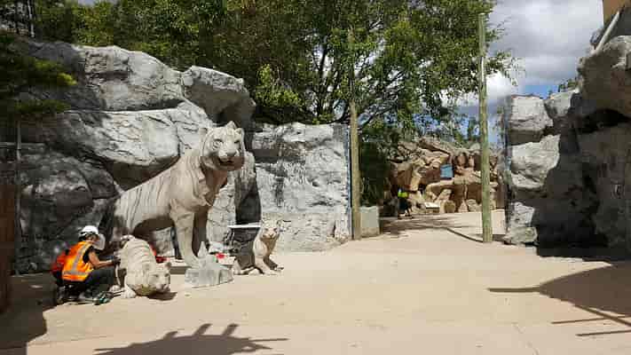 Tiger Island refurbishment