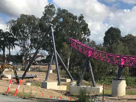 Movie World hypercoaster