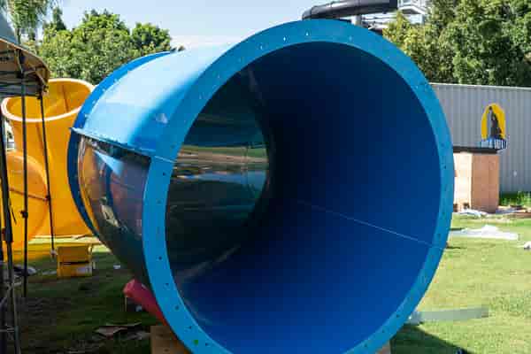 Wet'n'Wild 2021 slide construction