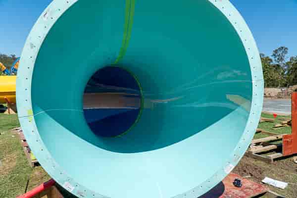 Wet'n'Wild 2021 slide construction
