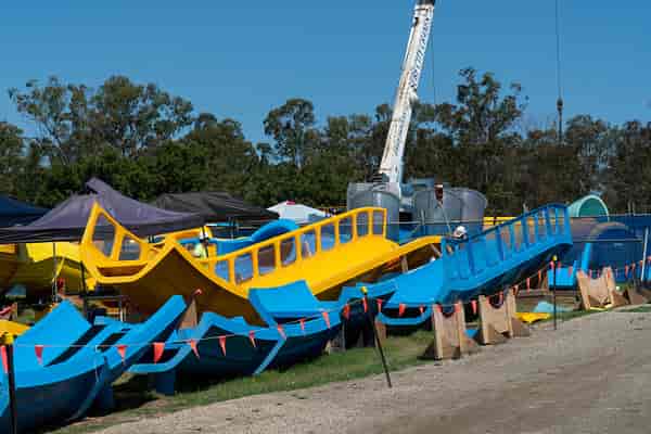Wet'n'Wild 2021 slide construction