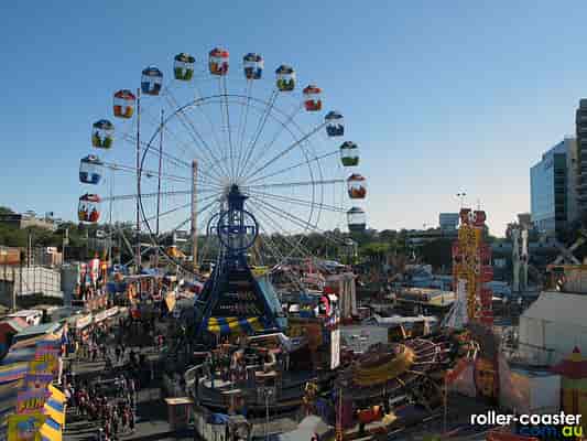 Brisbane Ekka 2005 at night