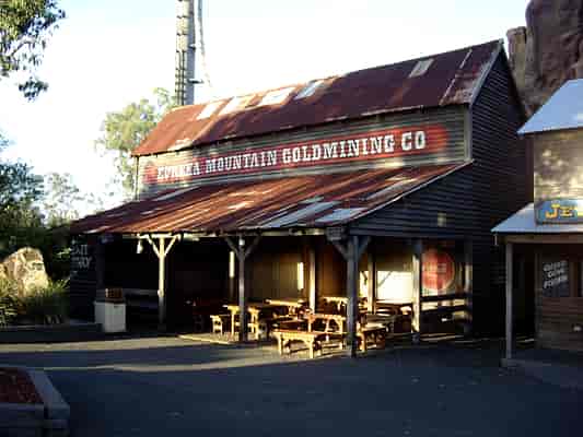 Eureka Mountain Mine Ride's Queue Line