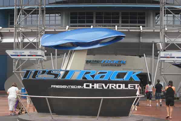 Test Track - New Ride Sign