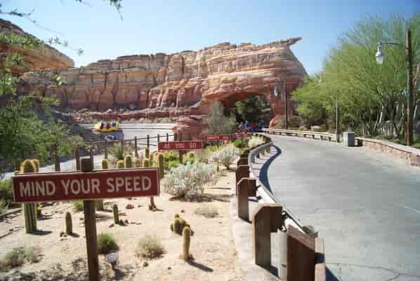 Radiator Springs Racers Final Turn