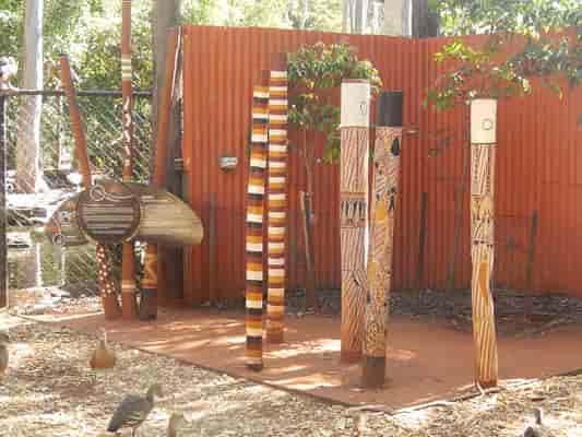 Aboriginal Artwork and Informative Signs