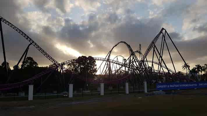 DC Rivals HyperCoaster