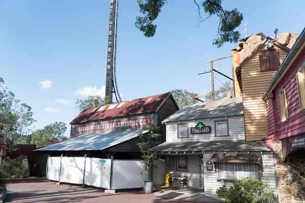Eureka Mountain Mine Ride mountain removal