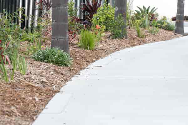 Movie World entrance footpath