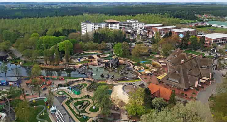 Heide Park from above