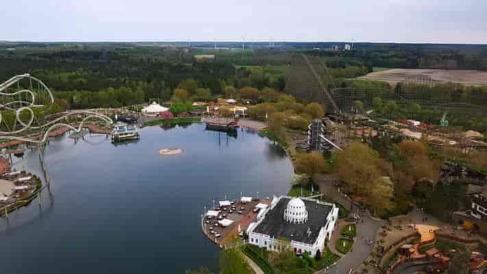 Heide Park from above