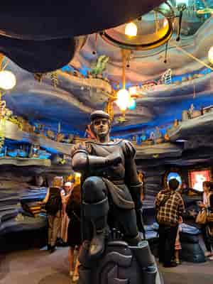 Ariel's grotto secret area