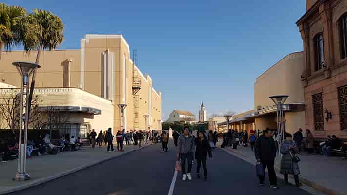 Hollywood Backlot Area