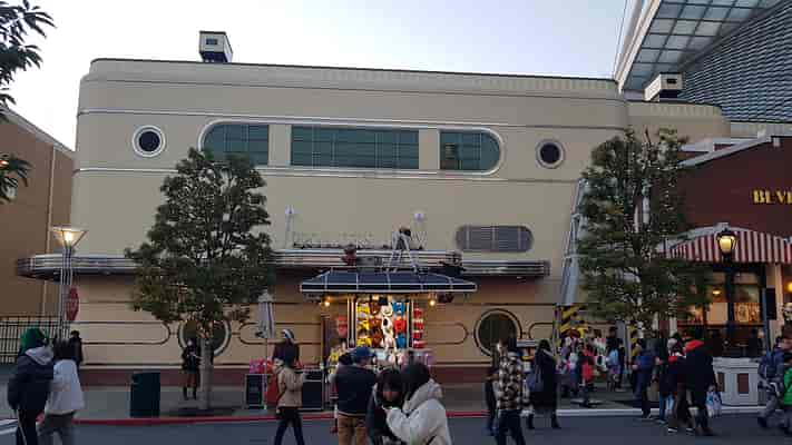 Hollywood Backlot Area