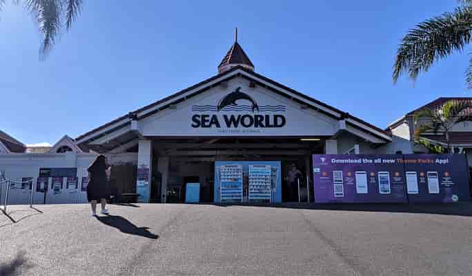 Sea World Entrance