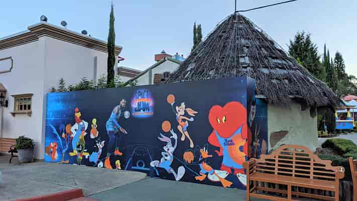 Space Jam Hoardings