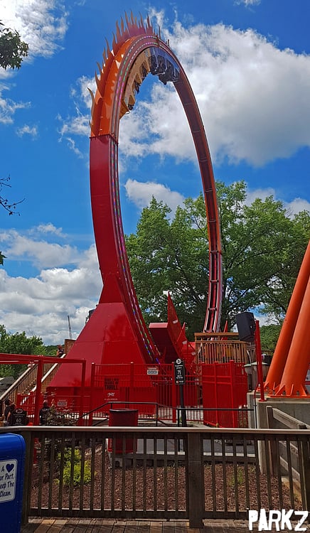 Fireball | Flat Ride at Six Flags St. Louis | Parkz - Theme Parks